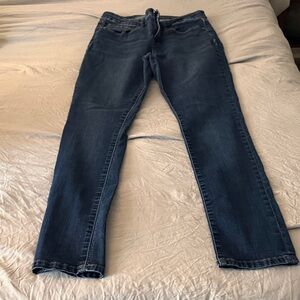 New York & Company Dark Blue High-Rise Women's Jeans